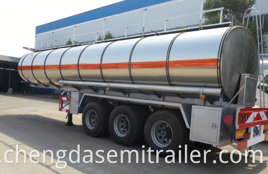 Aluminum Fuel Tank Trailer